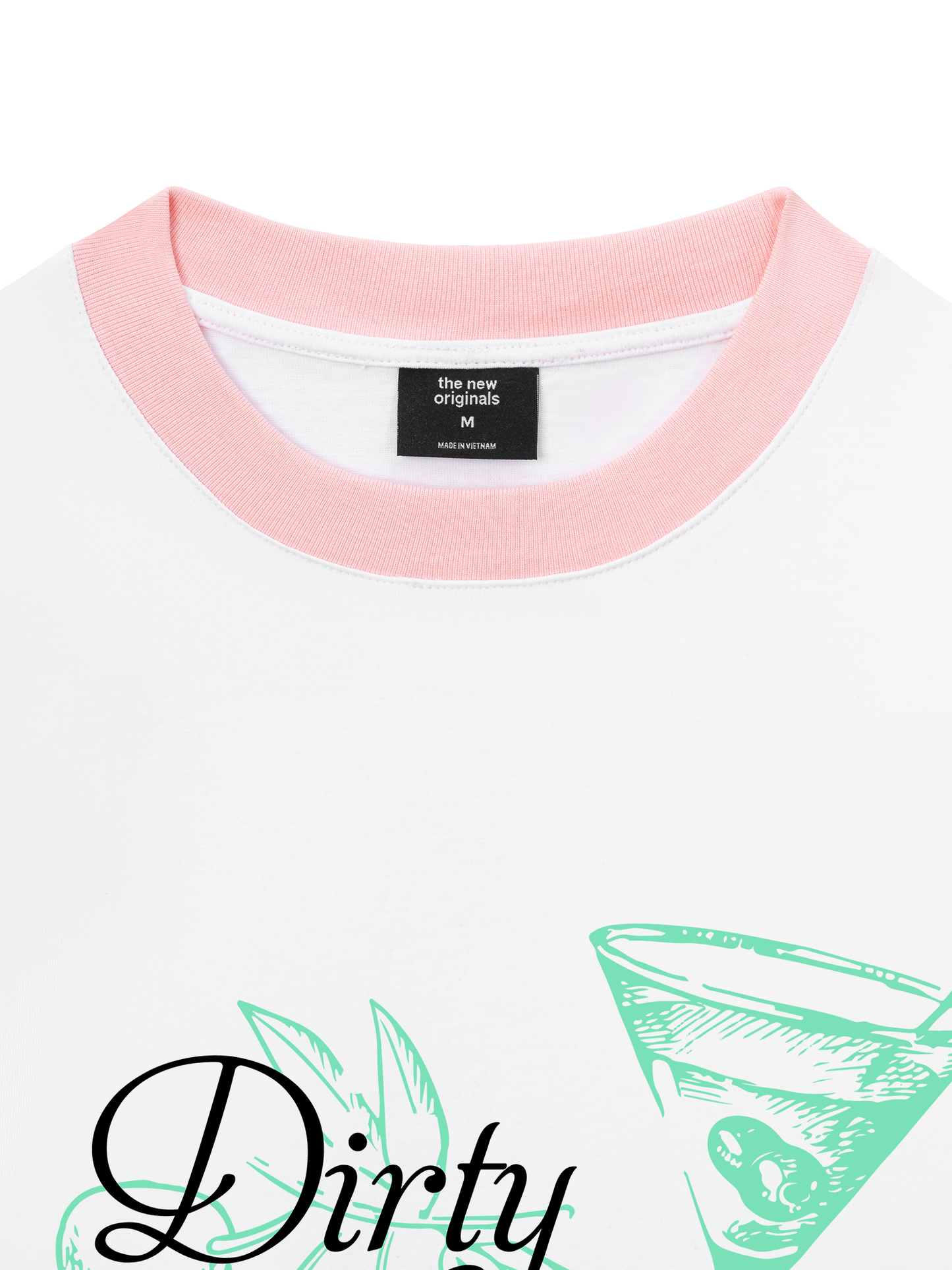 Áo Thun Ringer Relaxed Fit Fresh Dirty Martini