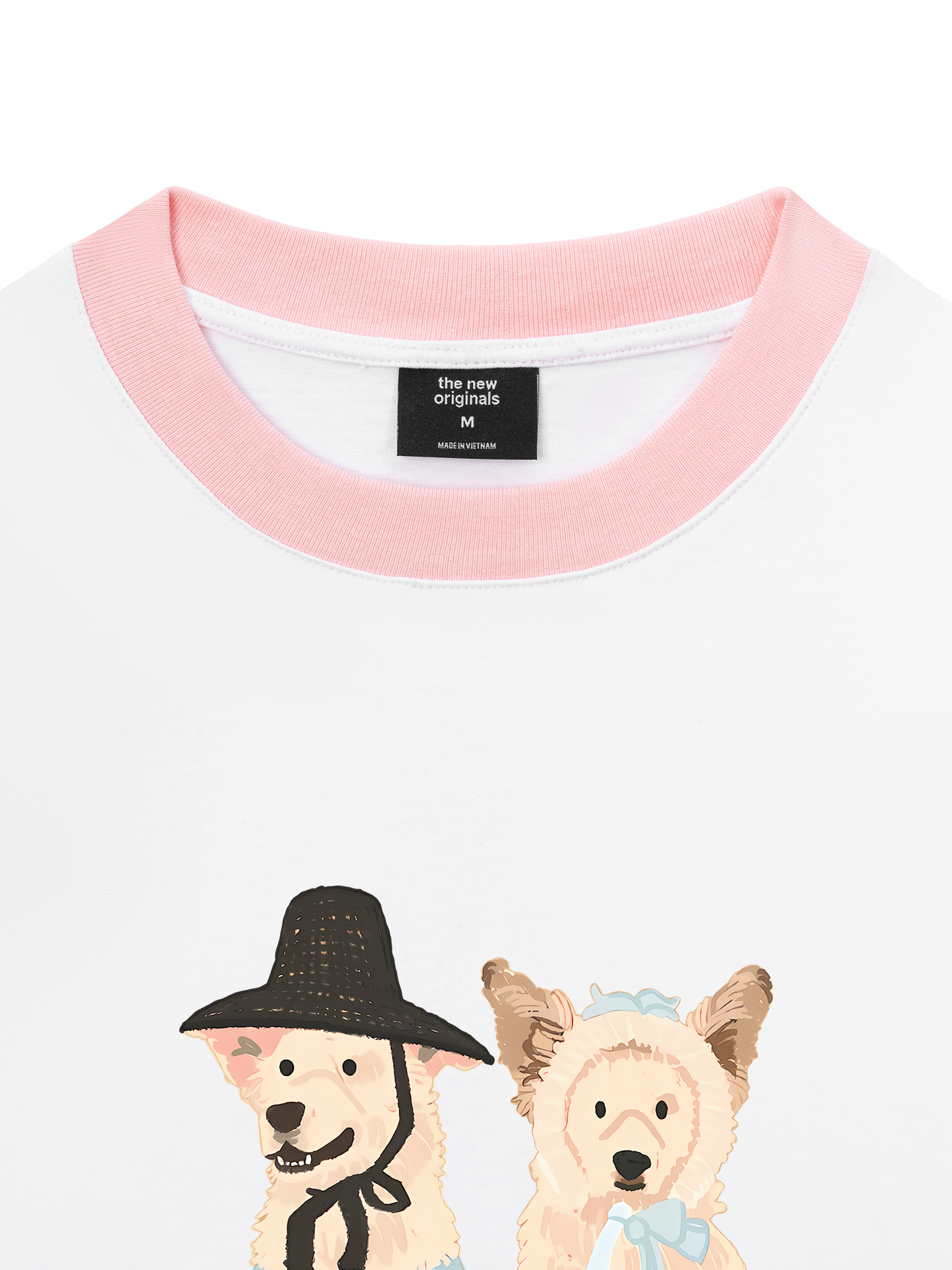Áo Thun Ringer Relaxed Fit Animal Mood Perfect Pair
