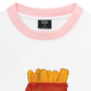 Áo Thun Ringer Relaxed Fit Sweet Pastry Cute Dog With Bread