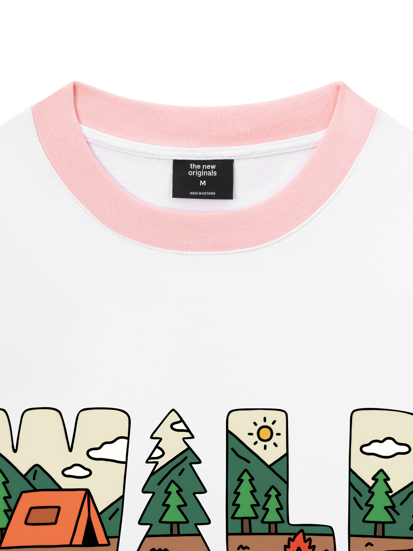 Áo Thun Ringer Relaxed Fit WILD