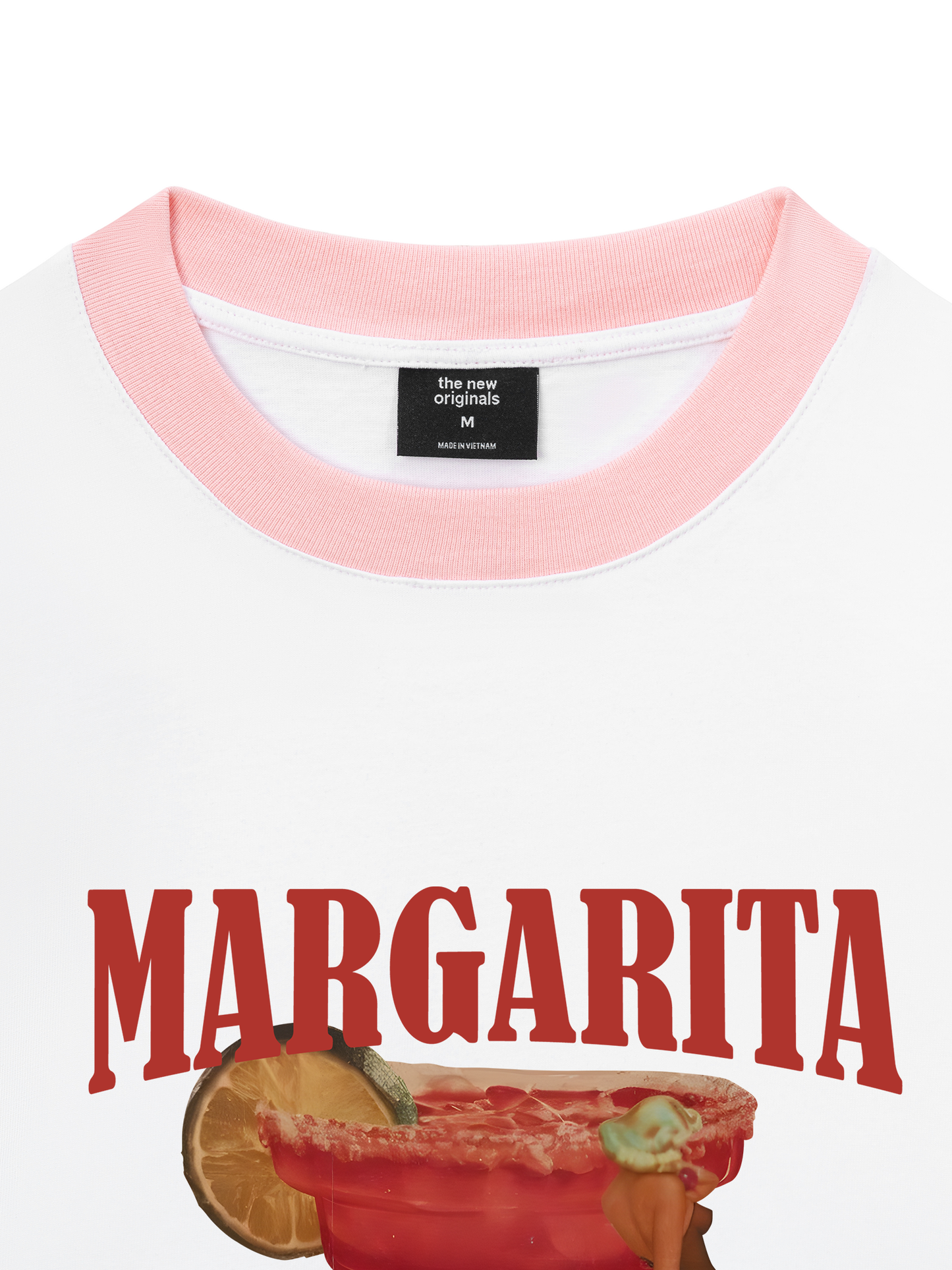 Áo Thun Ringer Relaxed Fit Fresh Margarita Retro