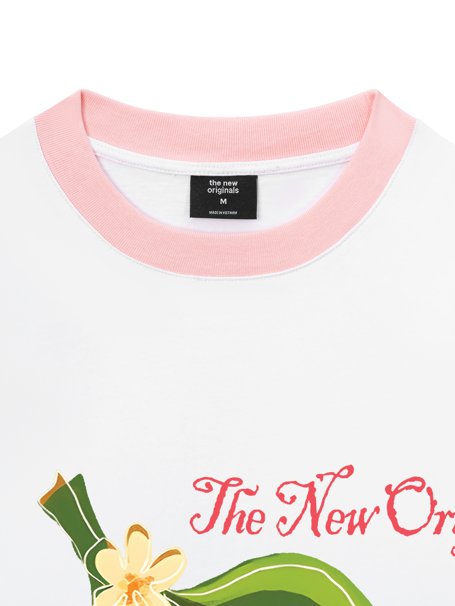 Áo Thun Ringer Relaxed Fit Tropical vibe