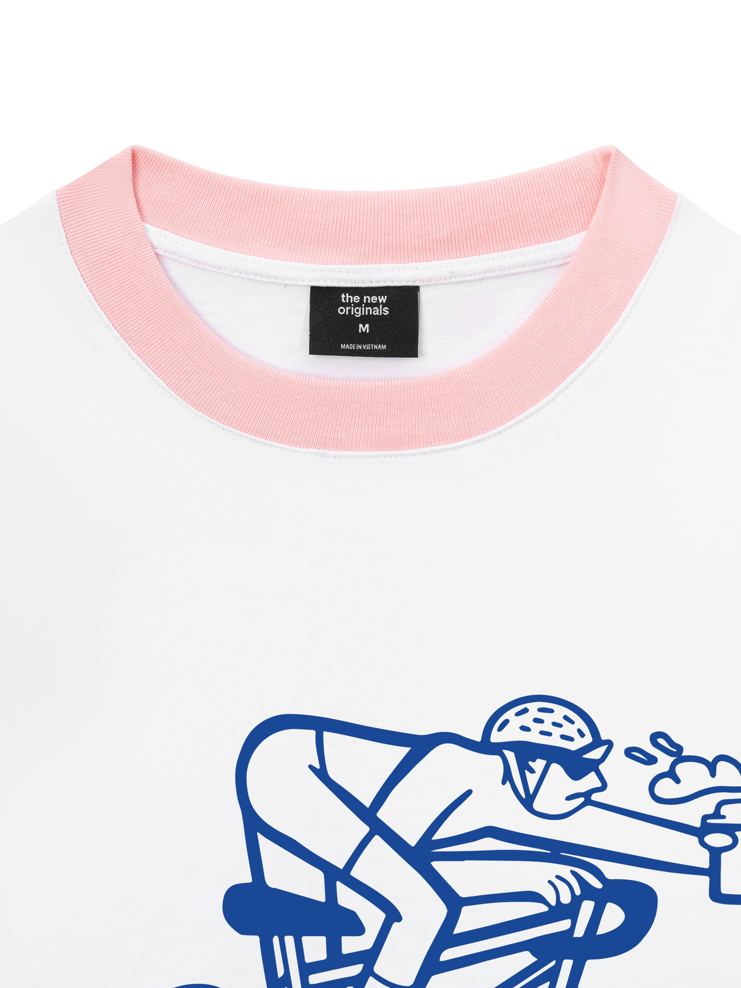 Áo Thun Ringer Relaxed Fit Ride A Lot Oversized