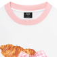 Áo Thun Ringer Relaxed Fit Go Get A Croissant