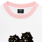 Áo Thun Ringer Relaxed Fit Colorful Diamond Hairpin Afro Girl