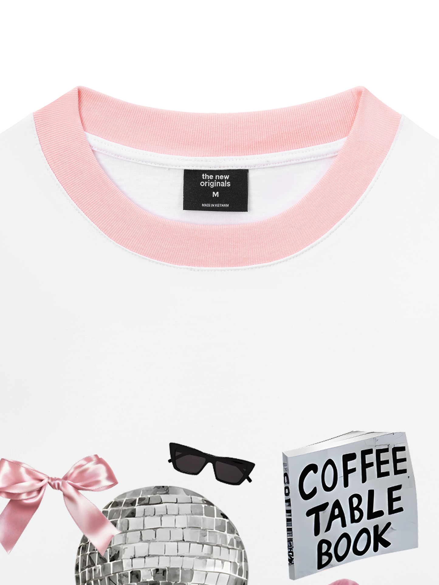 Áo Thun Ringer Relaxed Fit Suummer Vibes Cute Things
