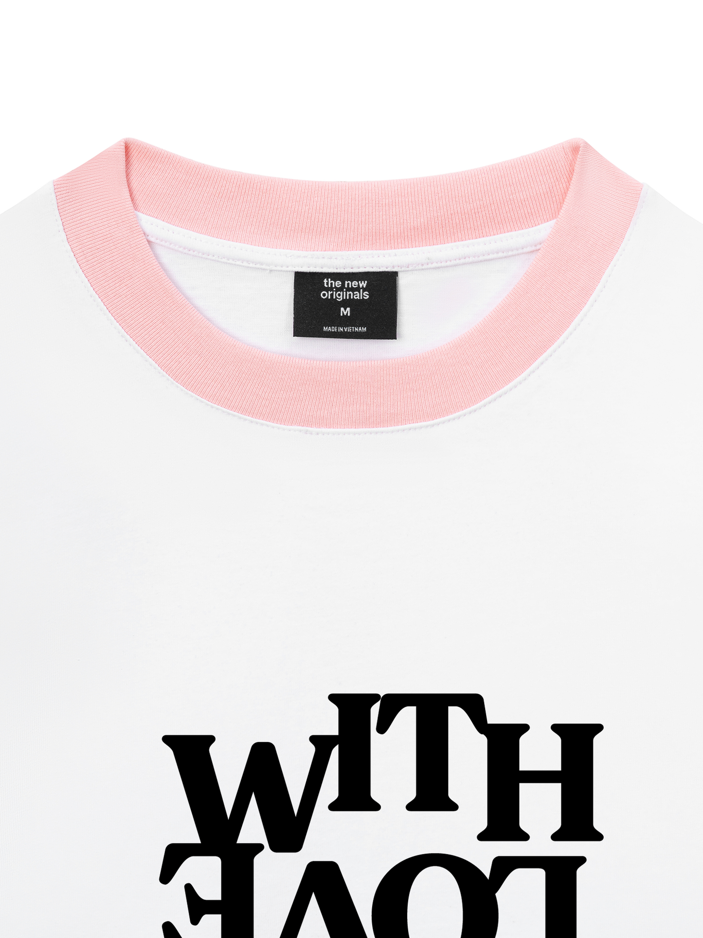 Áo Thun Ringer Relaxed Fit Life Vibe With Love