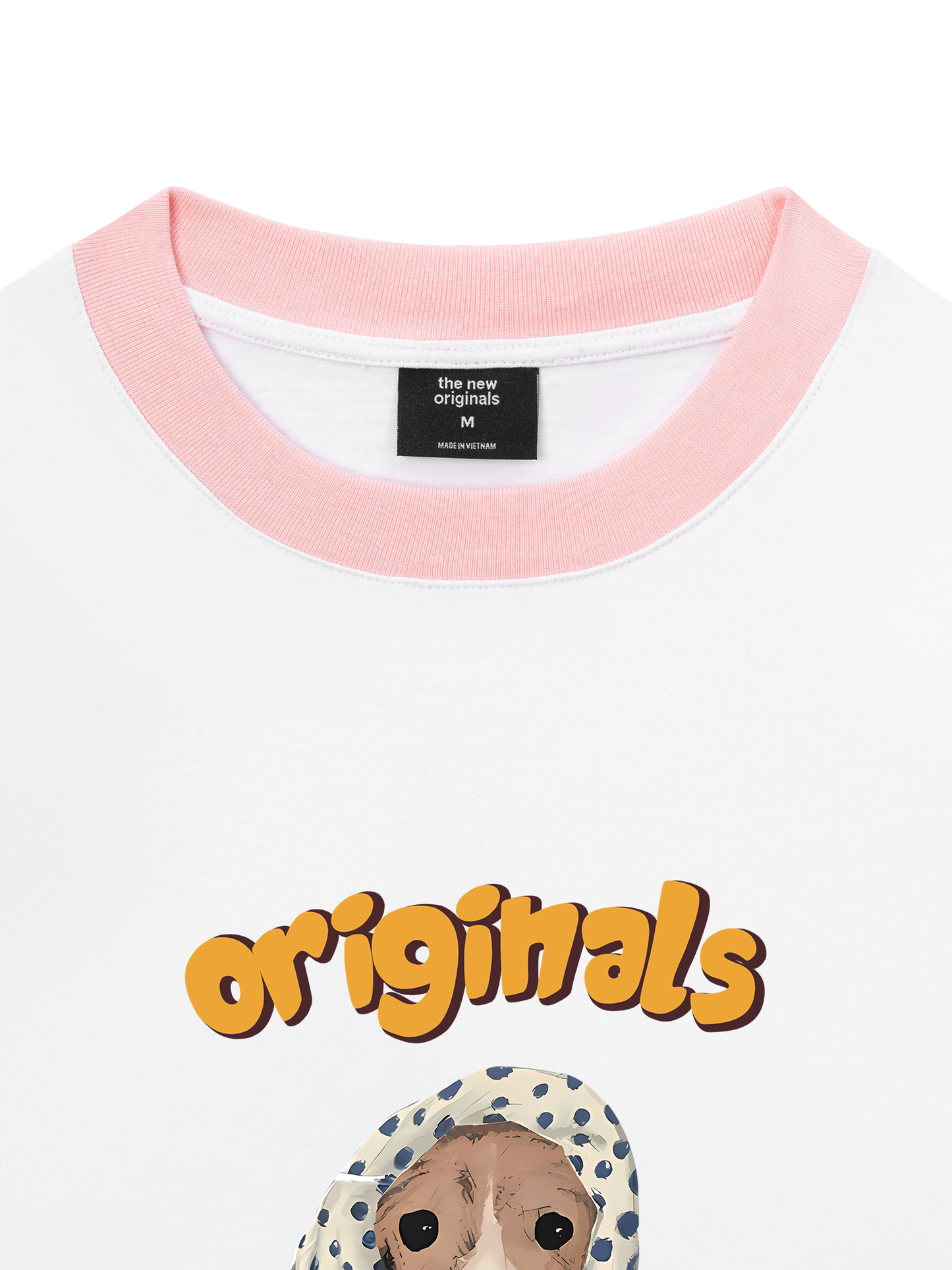 Áo Thun Ringer Relaxed Fit Animal Mood Puppy