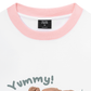 Áo Thun Ringer Relaxed Fit Cute Dog Yummy Cookie
