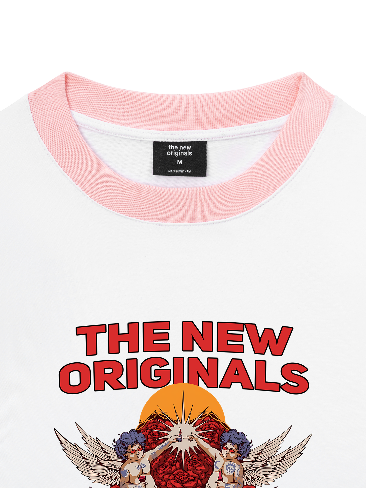 Áo Thun Ringer Relaxed Fit Player Angle