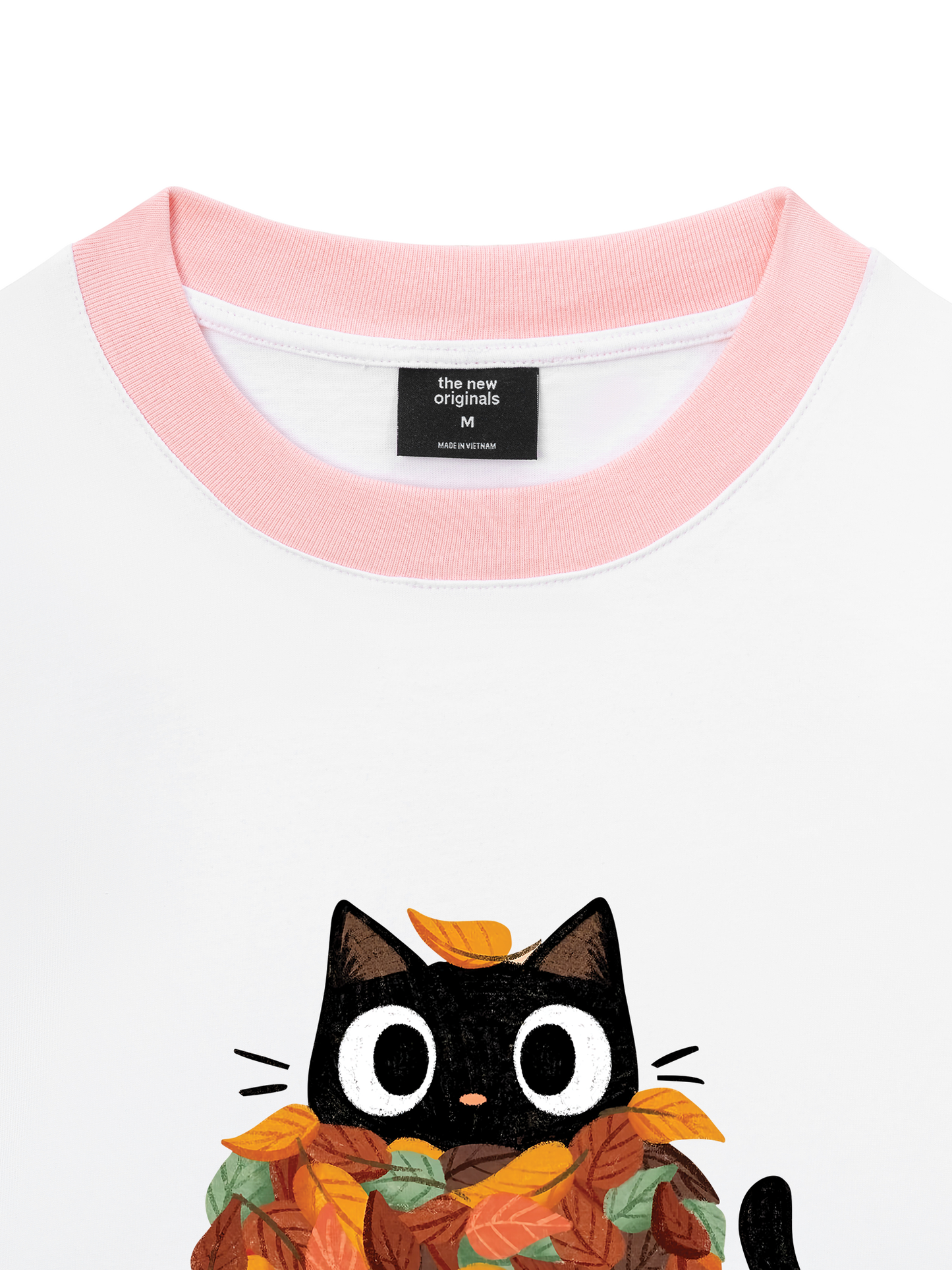 Áo Thun Ringer Relaxed Fit Purr-fect Autumn