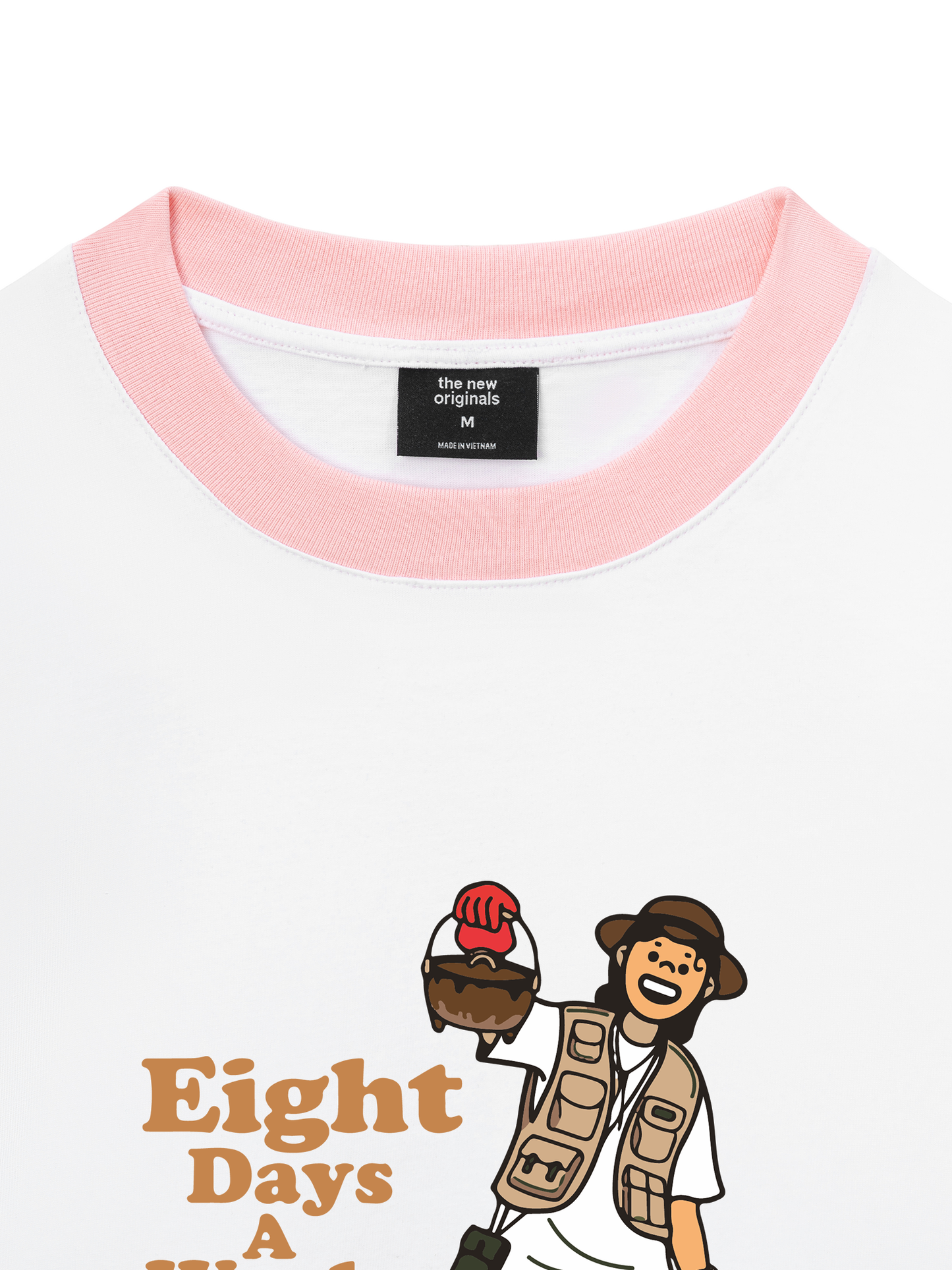 Áo Thun Ringer Relaxed Fit Go Out Eight Days A Week