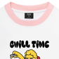 Áo Thun Ringer Relaxed Fit Weekend Chill Time