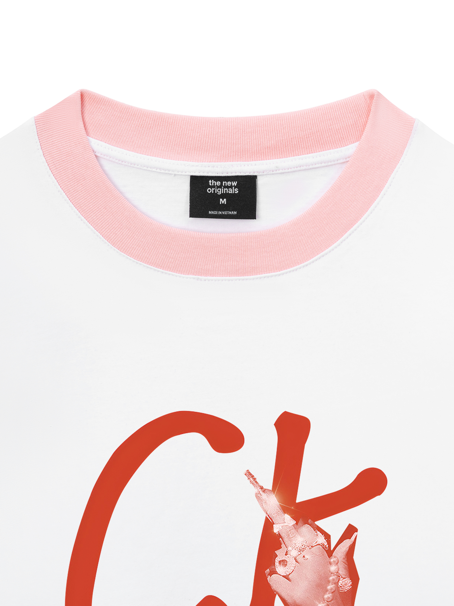 Áo Thun Ringer Relaxed Fit FUCK-Double Lovers