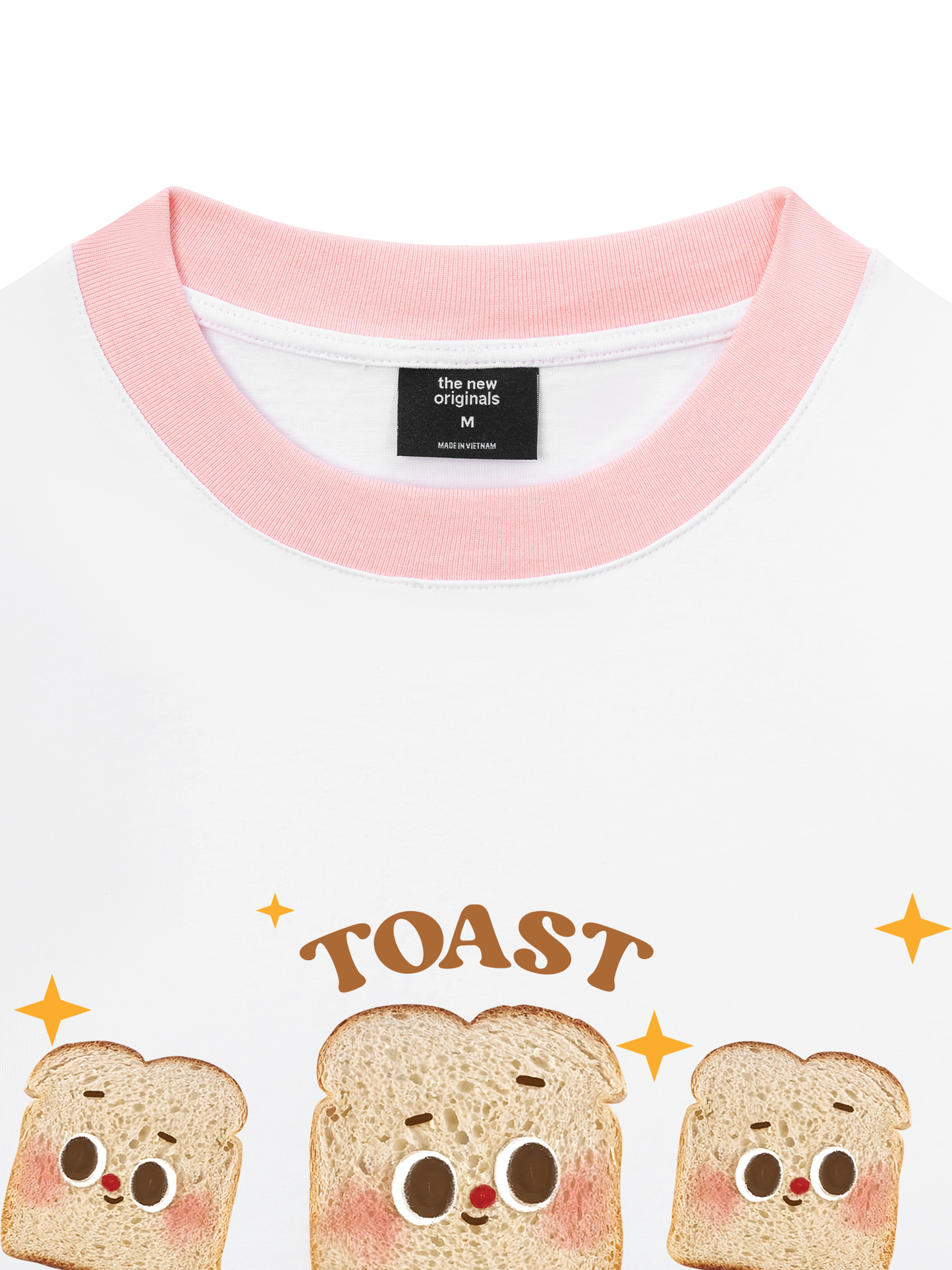 Áo Thun Ringer Relaxed Fit Toast