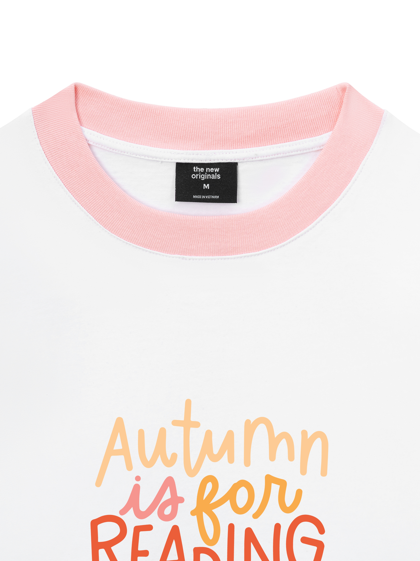Áo Thun Ringer Relaxed Fit Autumn is For Reading Good Books