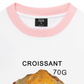 Áo Thun Ringer Relaxed Fit Sweet Pastry Croisant