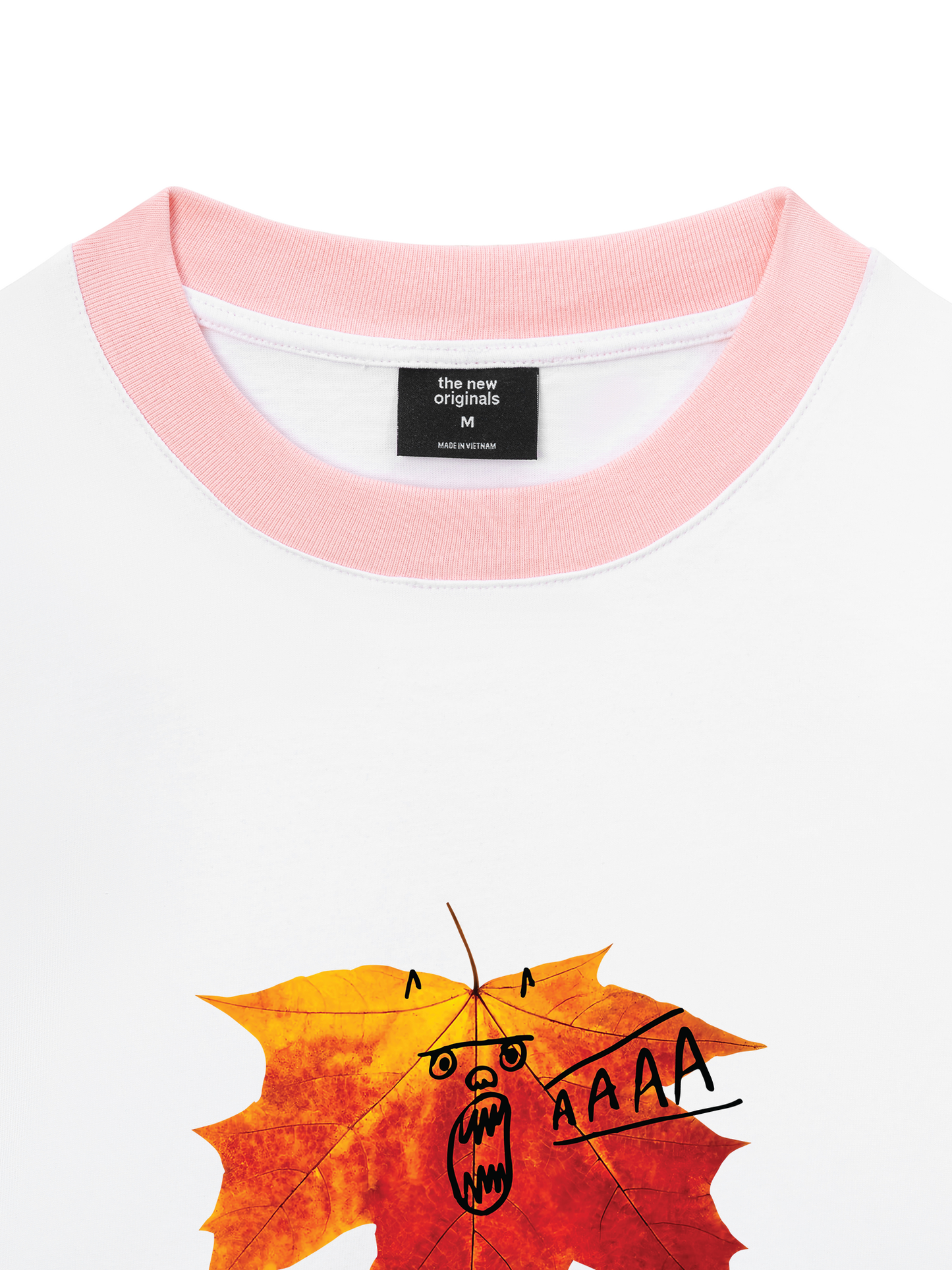 Áo Thun Ringer Relaxed Fit Maple Leaf