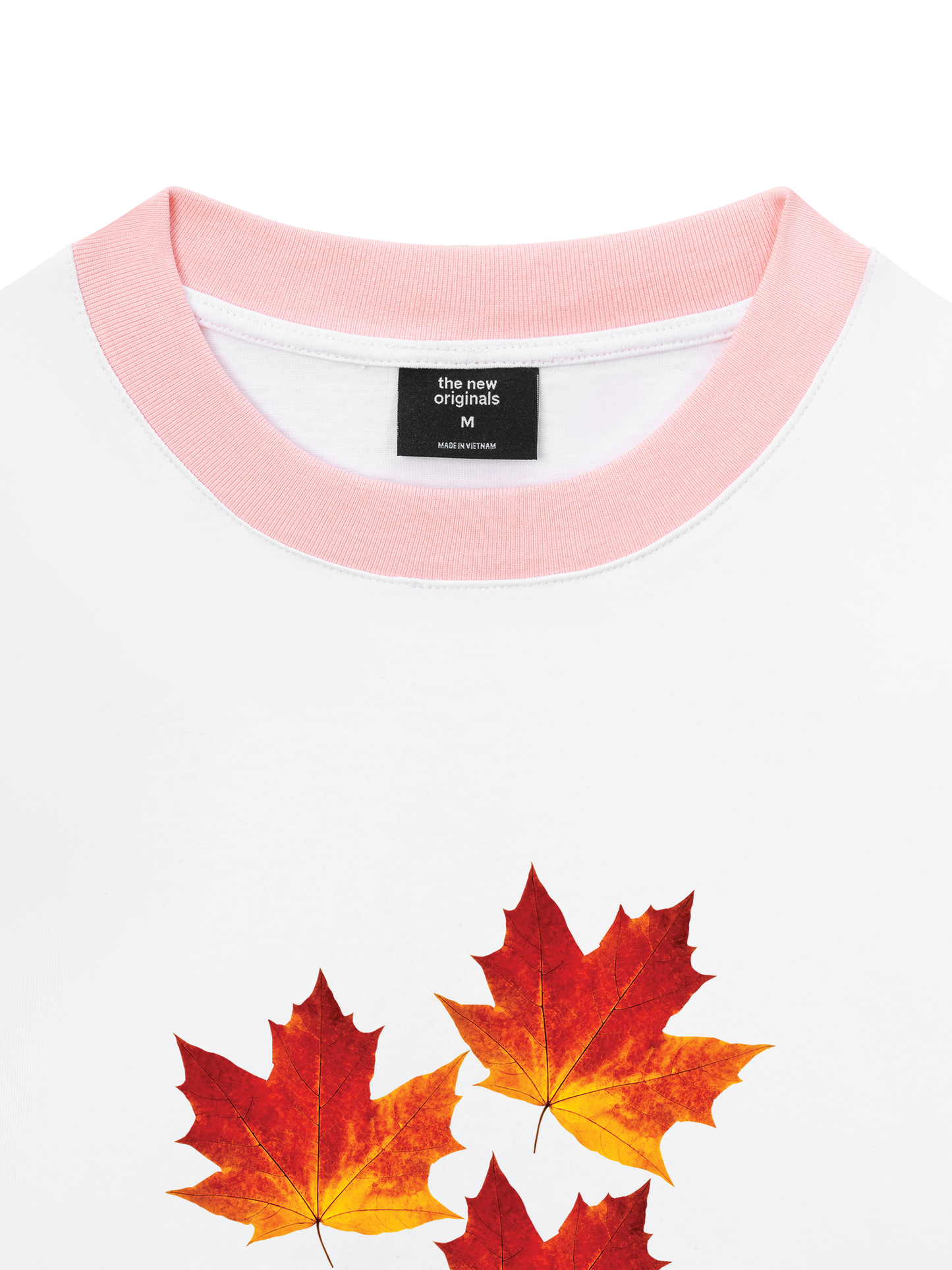 Áo Thun Ringer Relaxed Fit Autumn Play In The Leaves
