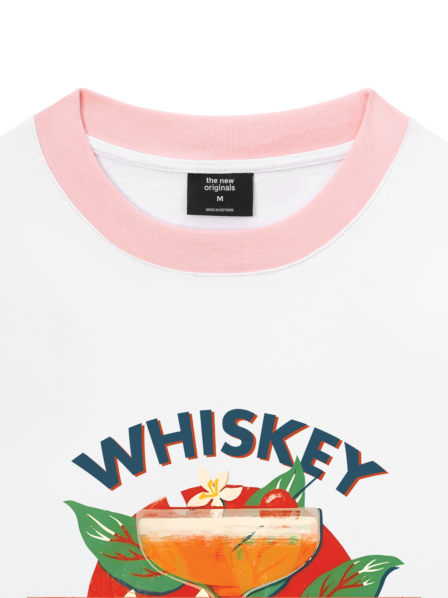 Áo Thun Ringer Relaxed Fit whiskey sour