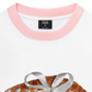 Áo Thun Ringer Relaxed Fit Sweet Pastry Silver Bow