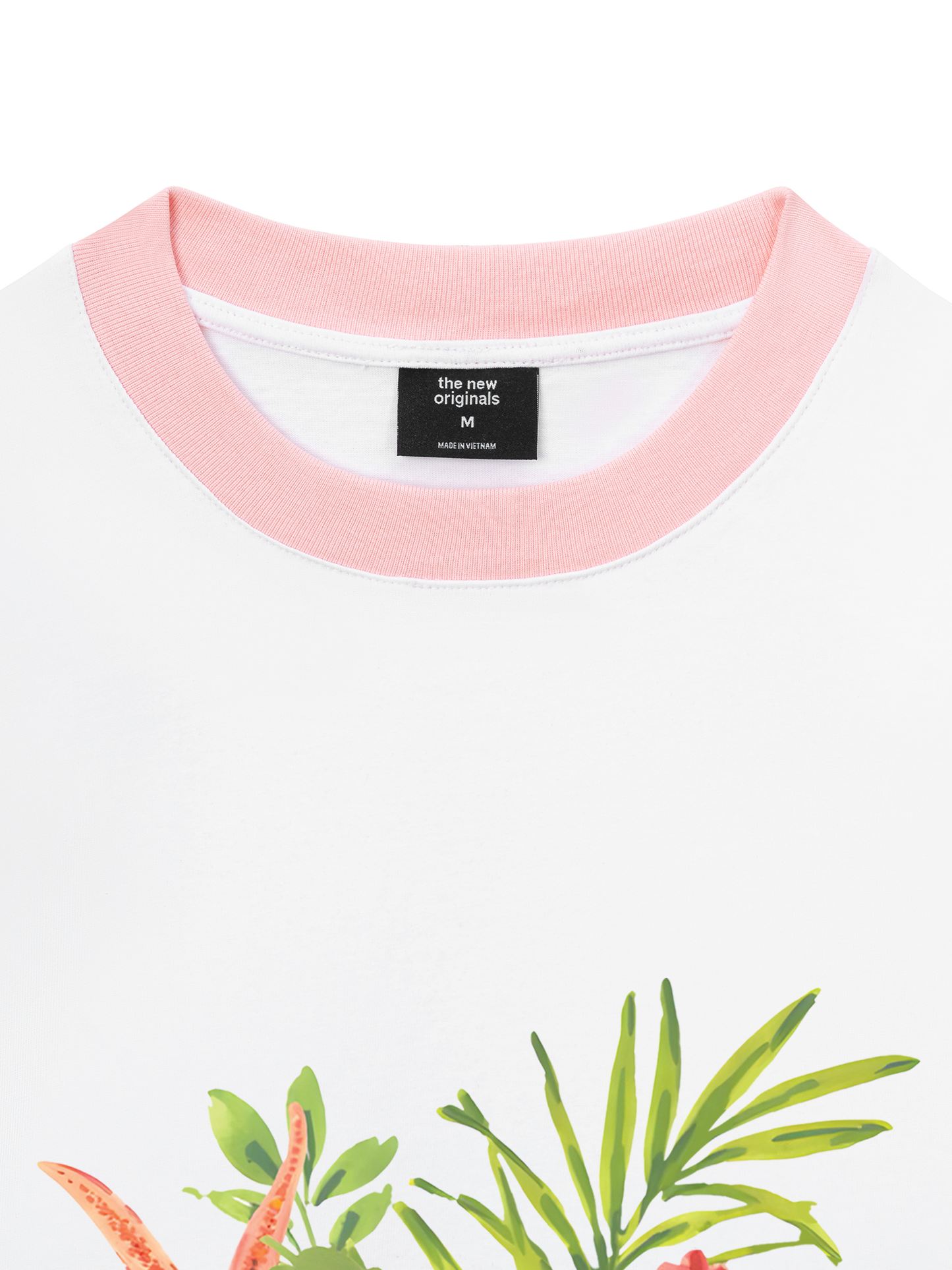 Áo Thun Ringer Relaxed Fit Nature & Summer