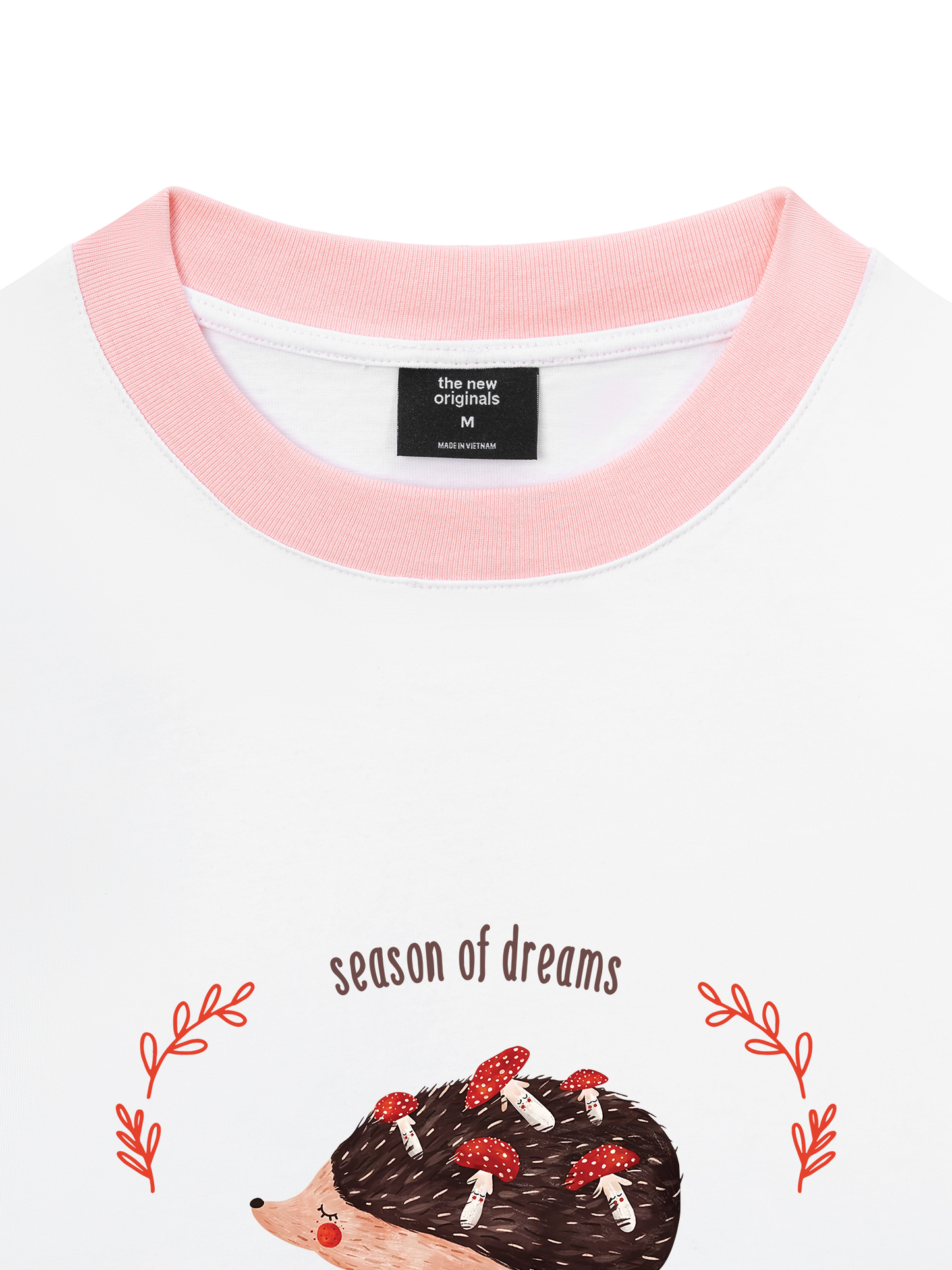 Áo Thun Ringer Relaxed Fit Autumn Season of Dreams
