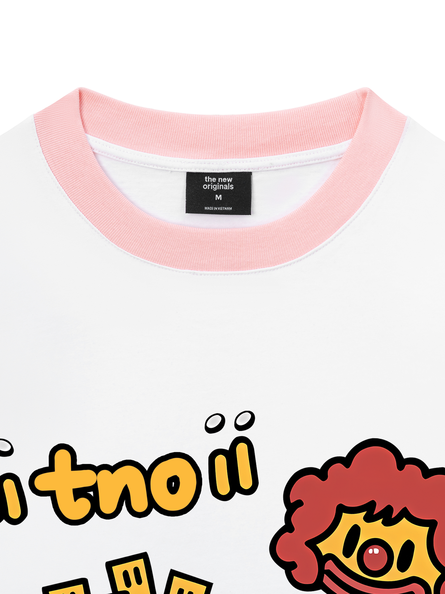 Áo Thun Ringer Relaxed Fit Sweet Pastry Burger Fry