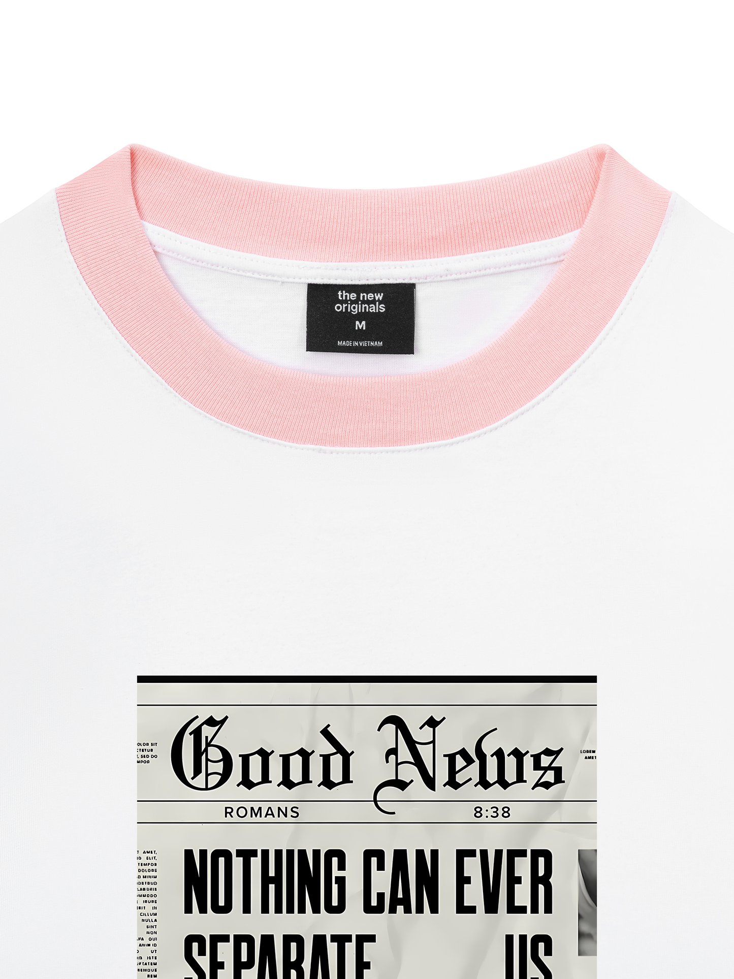 Áo Thun Ringer Relaxed Fit Be Bold Good News