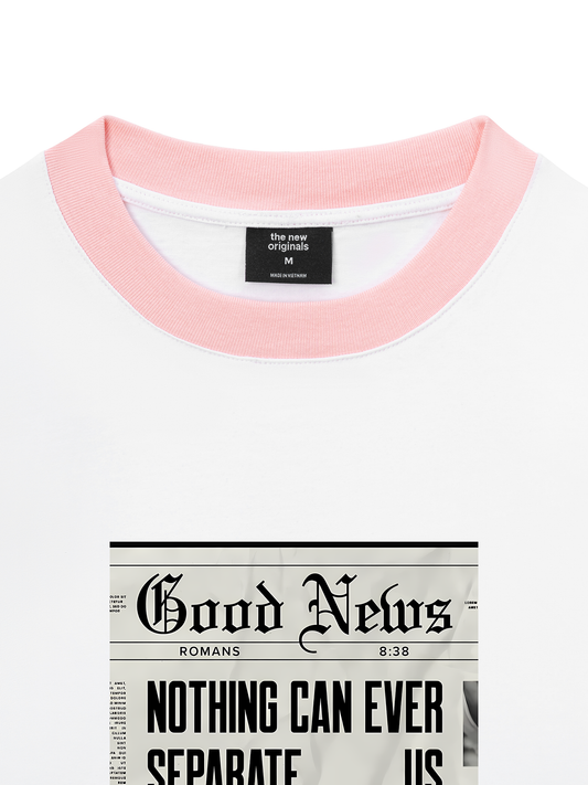 Áo Thun Ringer Relaxed Fit Be Bold Good News