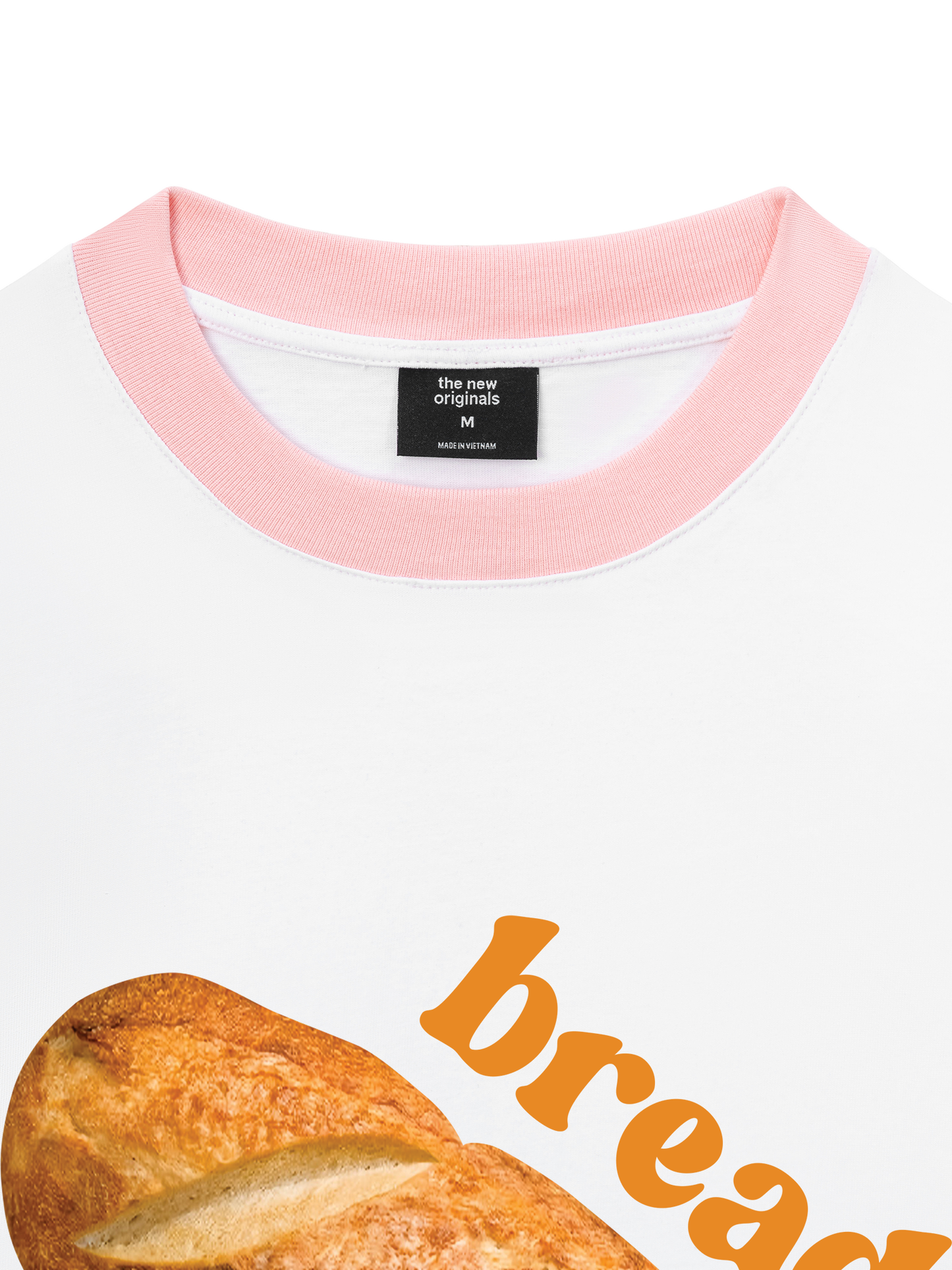 Áo Thun Ringer Relaxed Fit Bread