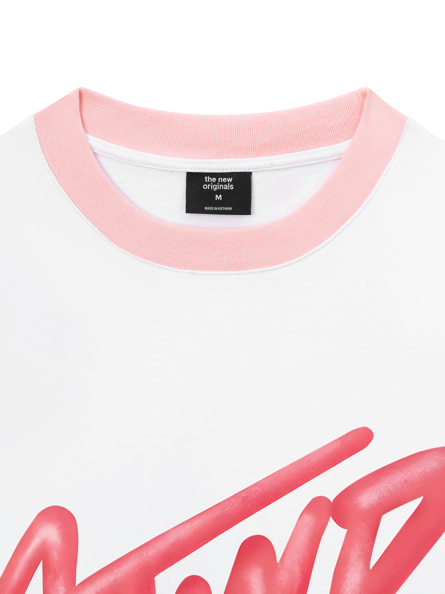 Áo Thun Ringer Relaxed Fit Summer Vibes Berry Stwd