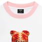 Áo Thun Ringer Relaxed Fit Jewel Ring & Orange Kitty Cap Wash