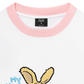 Áo Thun Ringer Relaxed Fit My Name Is Fuzzy Rabbit