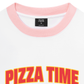 Áo Thun Ringer Relaxed Fit Foody Pizza Time
