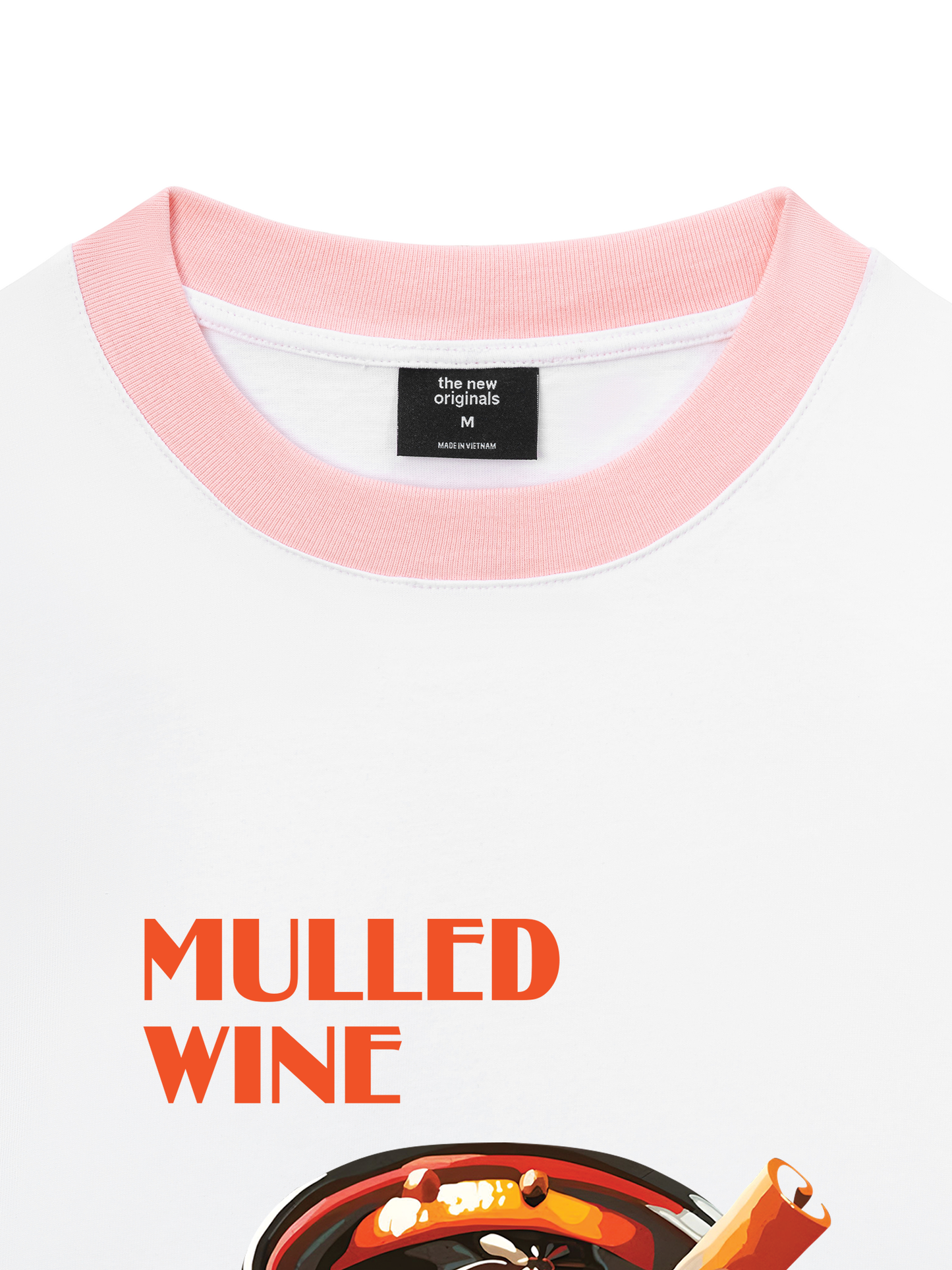 Áo Thun Ringer Relaxed Fit MULLED WINE