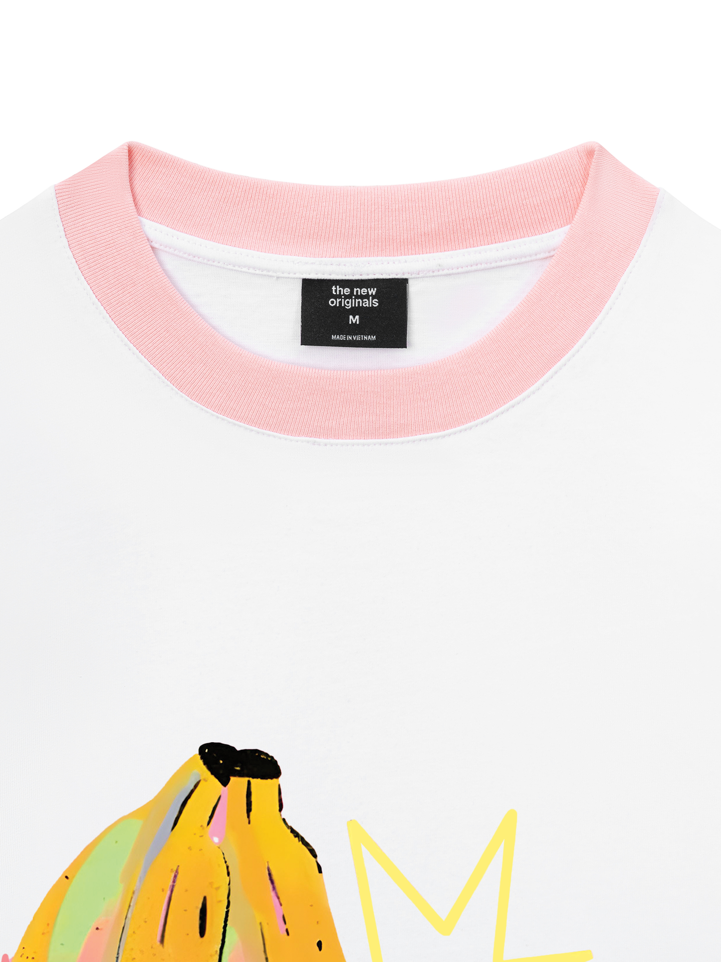 Áo Thun Ringer Relaxed Fit Tropical fruits