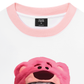 Áo Thun Ringer Relaxed Fit Animal Mood Pink Meow