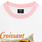 Áo Thun Ringer Relaxed Fit Croissant