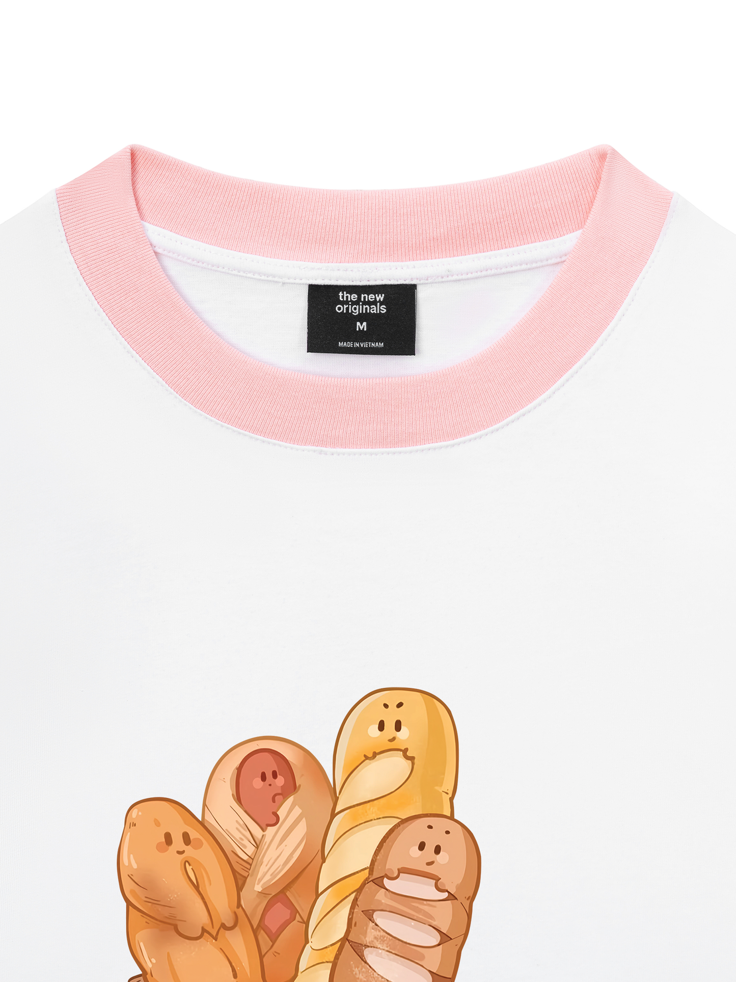Áo Thun Ringer Relaxed Fit Love Bread