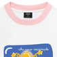 Áo Thun Ringer Relaxed Fit Black Cute Cat