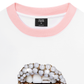 Áo Thun Ringer Relaxed Fit Art Pearl Lip Black
