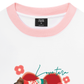 Áo Thun Ringer Relaxed Fit Animal Mood Love Turr Into Flower