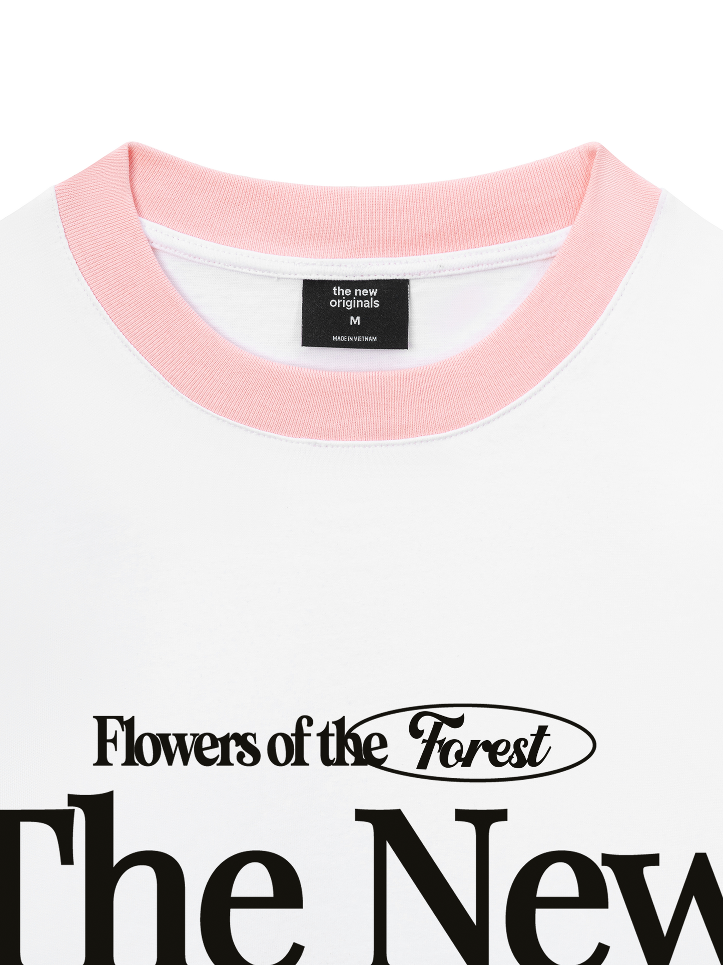 Áo Thun Ringer Relaxed Fit Summer Vibes Flower Tiger
