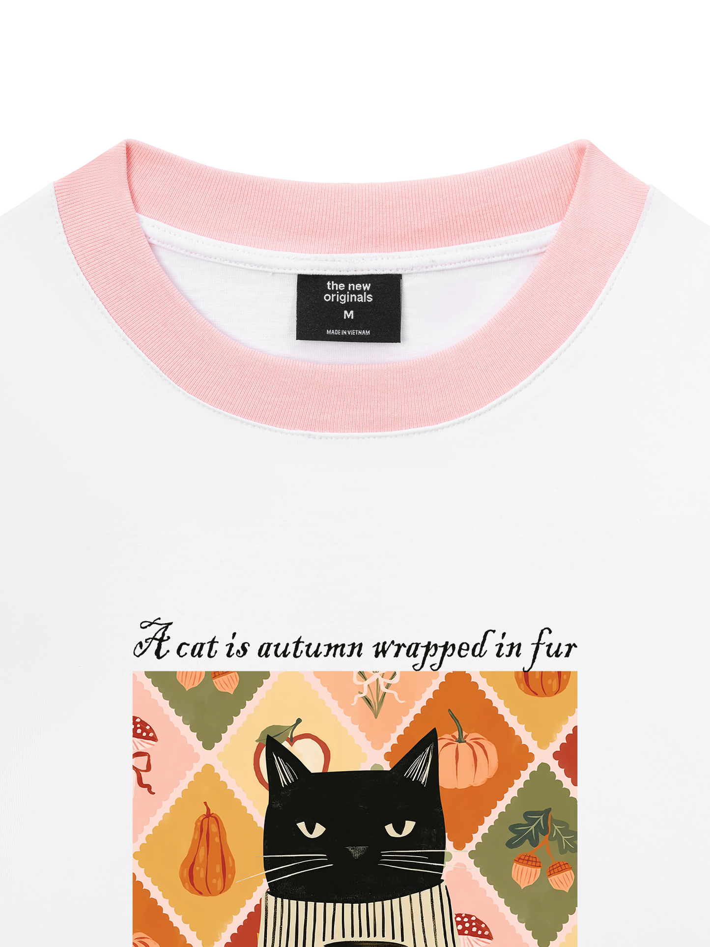 Áo Thun Ringer Relaxed Fit  A Cat
