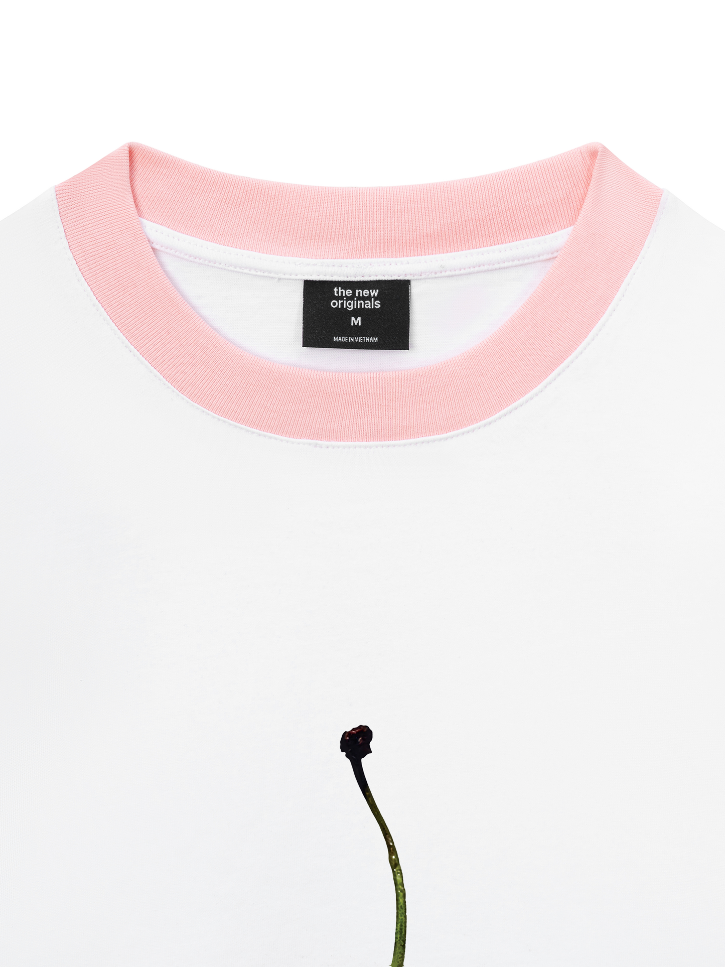 Áo Thun Ringer Relaxed Fit Cherry Summer Vibe