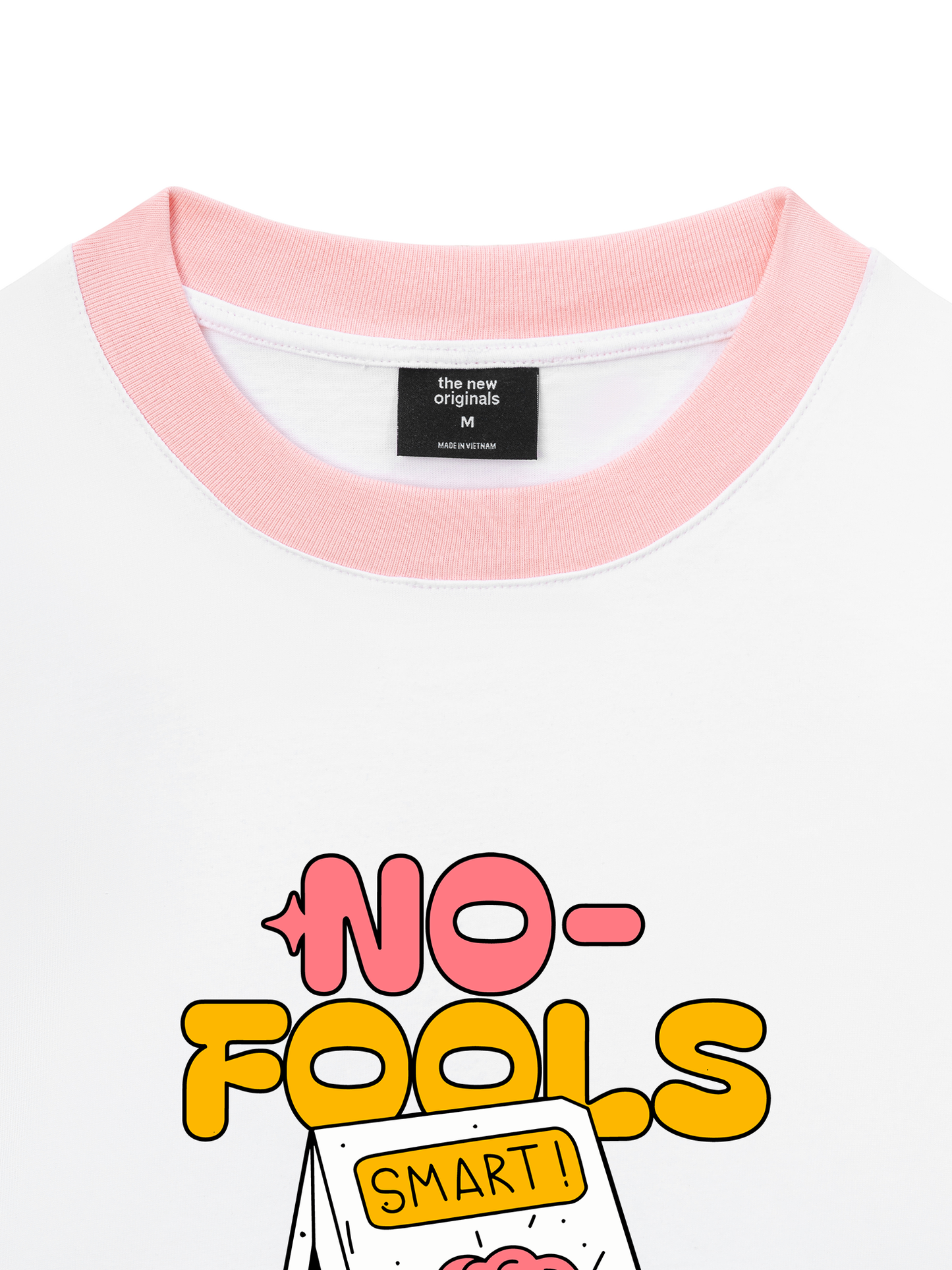 Áo Thun Ringer Relaxed Fit Be Bold No Fools Zone