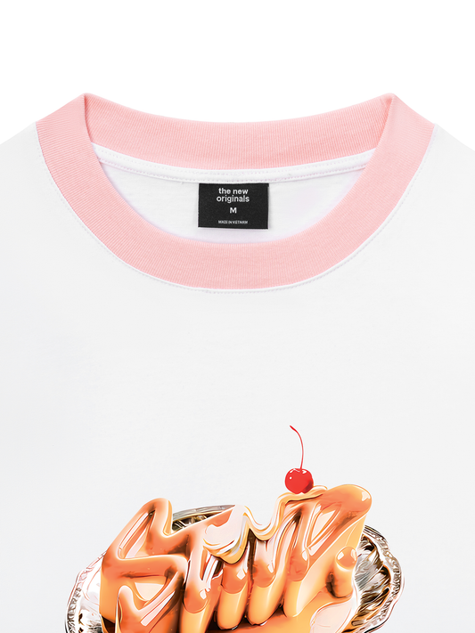 Áo Thun Ringer Relaxed Fit Sweet Pastry Perfect Freat