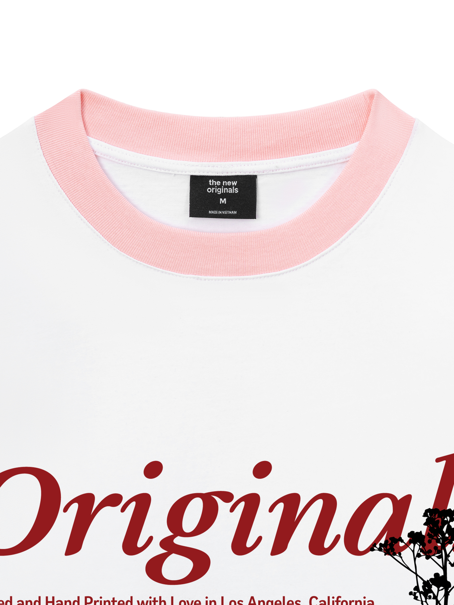 Áo Thun Ringer Relaxed Fit TROPICAL Amour Sans Fin