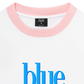Áo Thun Ringer Relaxed Fit Fresh Blue Lagoon